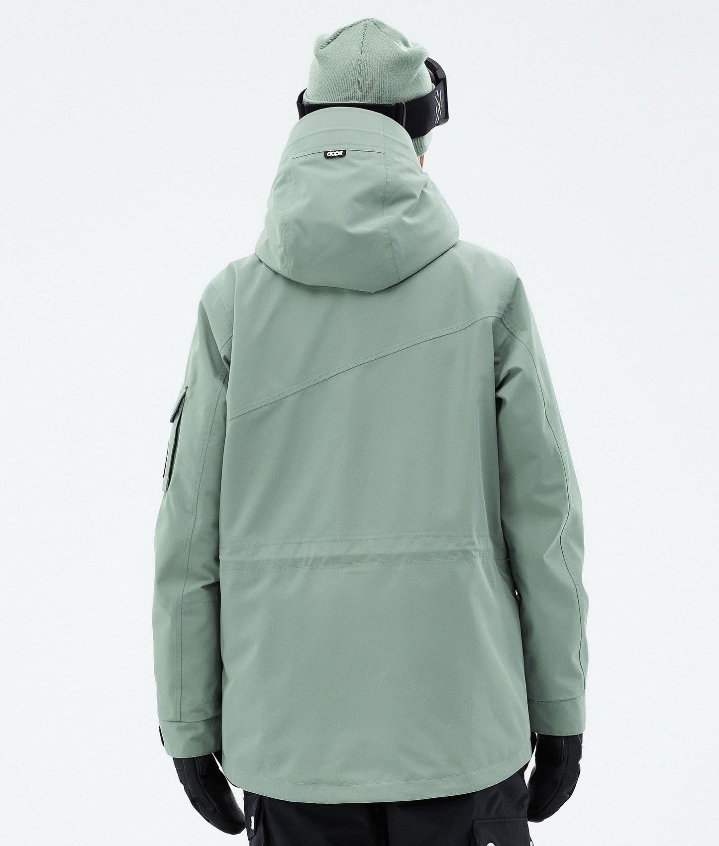 Snowboard Jacket For Women Faded Green