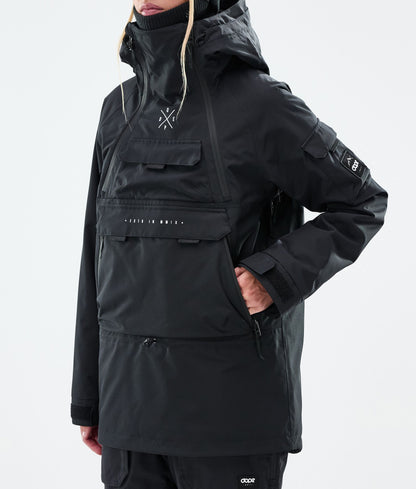 Snowboard Jacket For Women Black