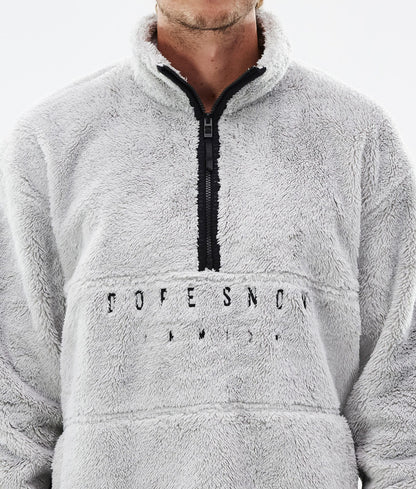 Fleece Sweater For Men Light Grey