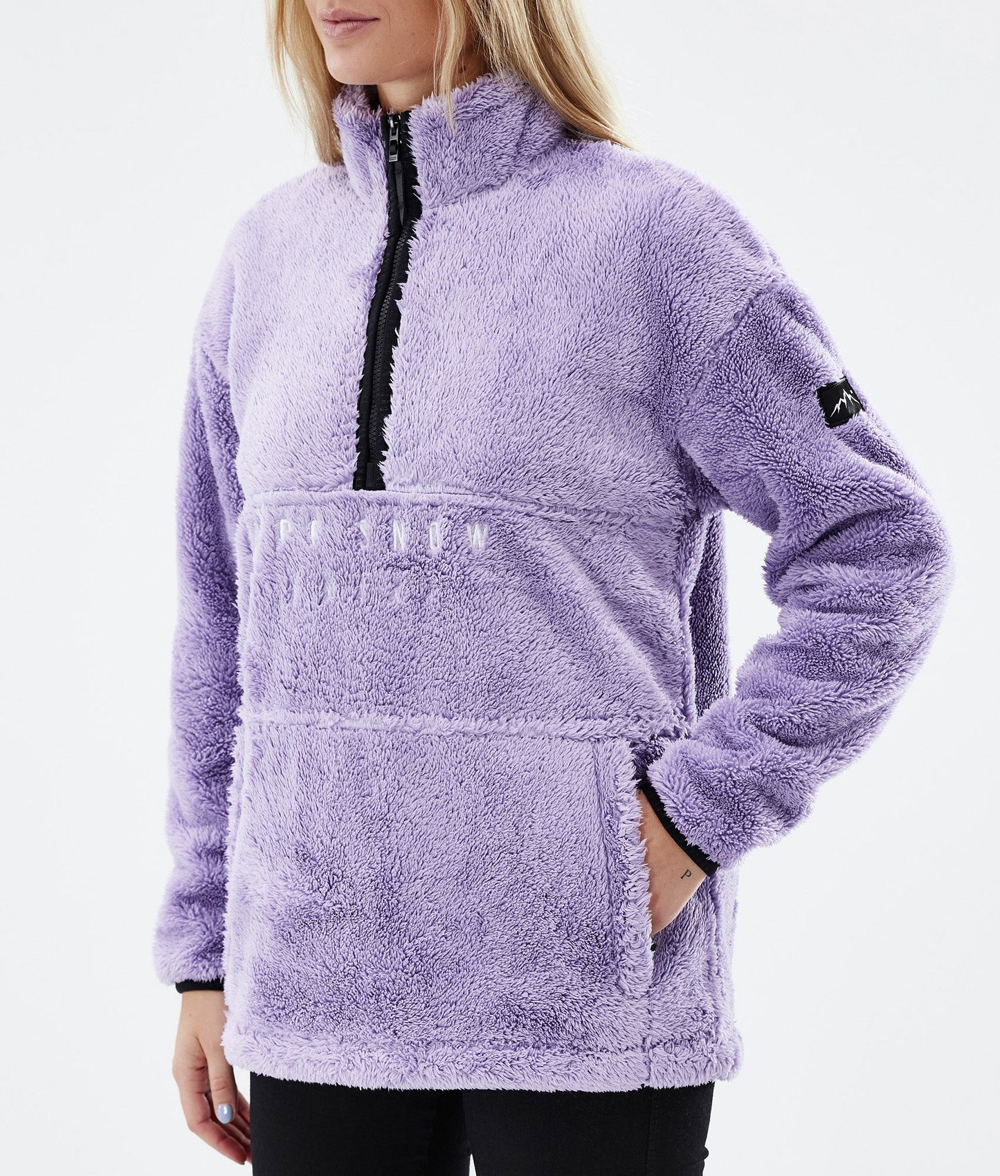 Fleece Sweater For Women Faded Violet