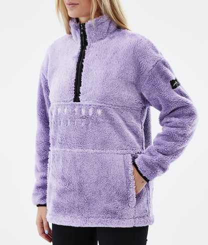 Fleece Sweater For Women Faded Violet