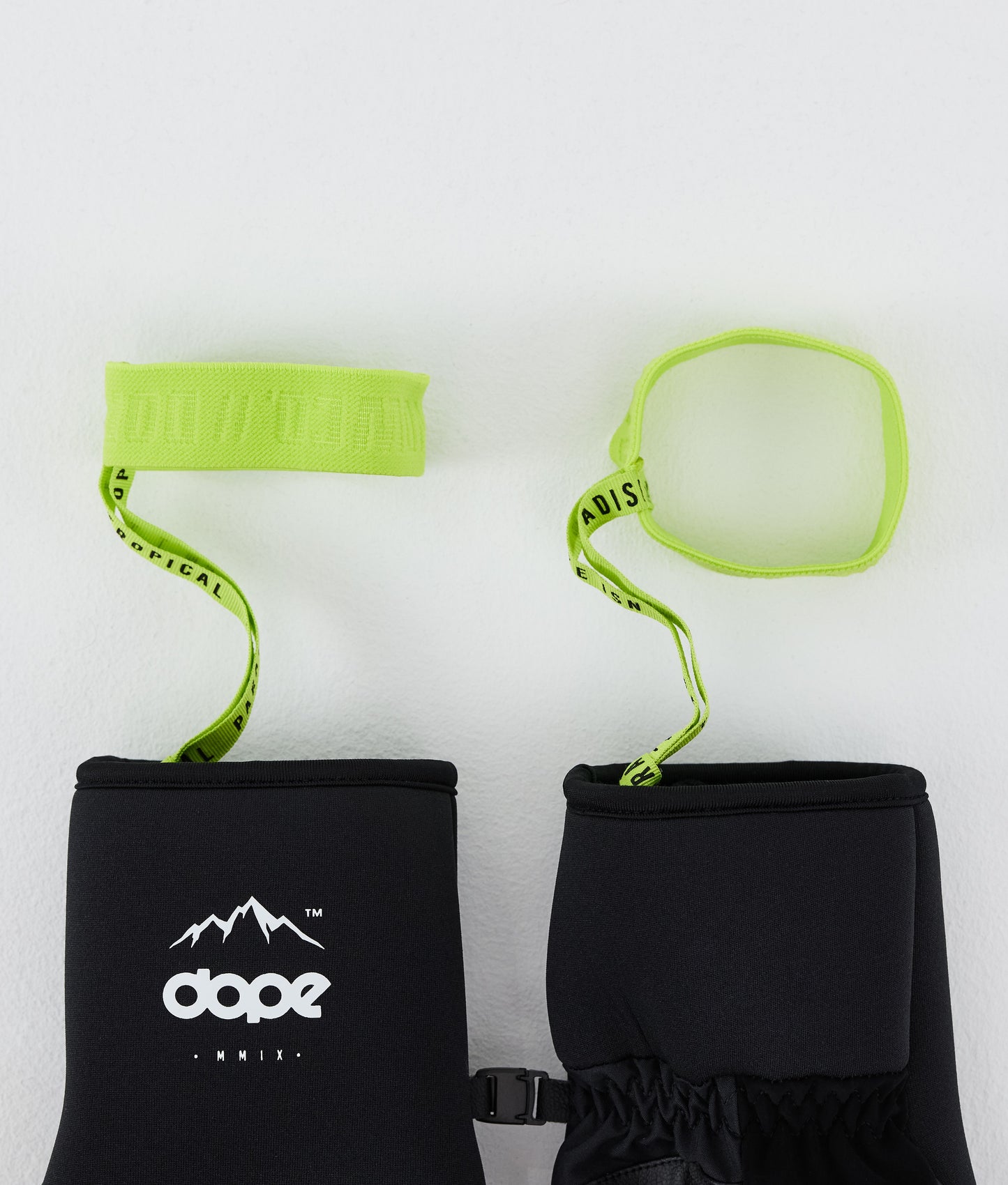 Snow Mittens Soft Green