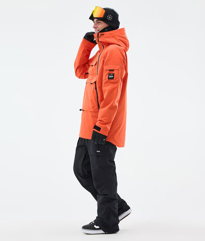 Snowboard Jacket For Men Orange