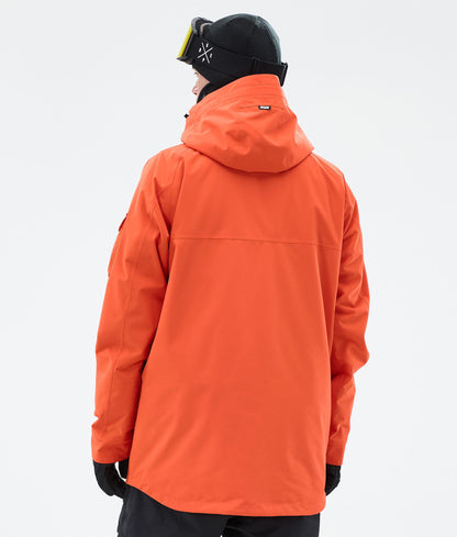 Snowboard Jacket For Men Orange