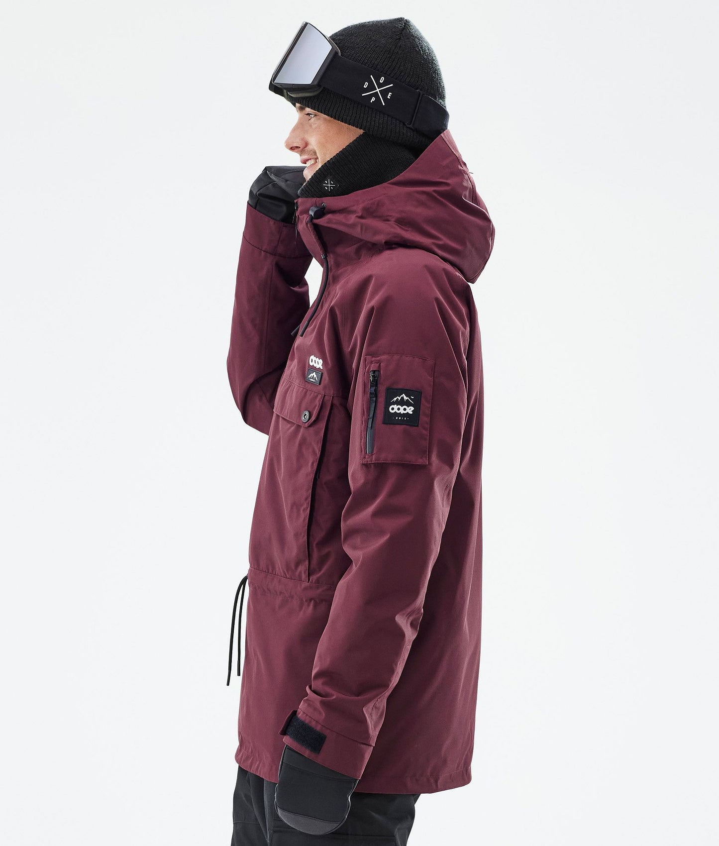 Snowboard Jacket For Men Don Burgundy