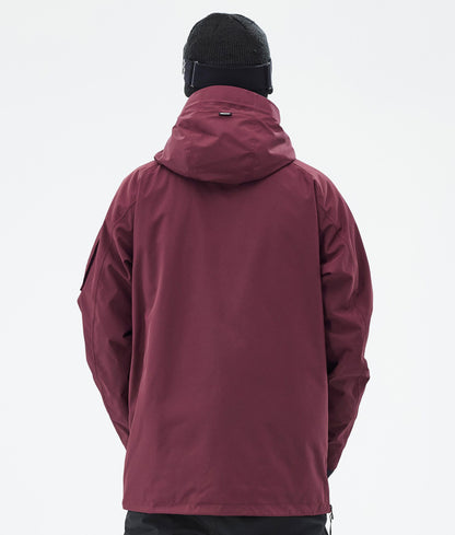 Snowboard Jacket For Men Don Burgundy