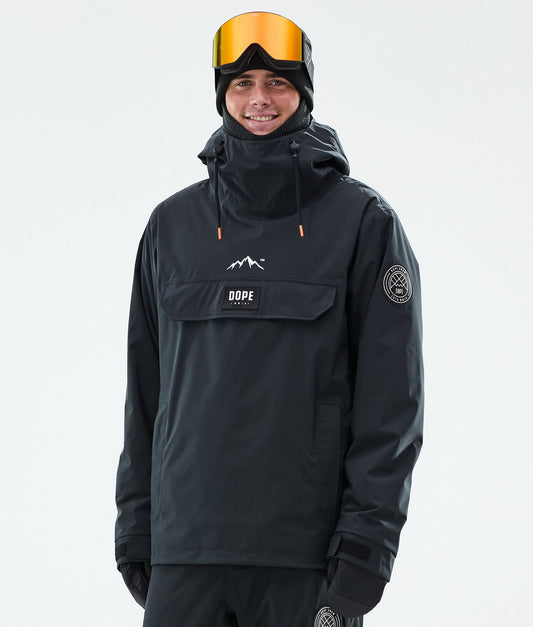 Snowboard Jacket For Men Black