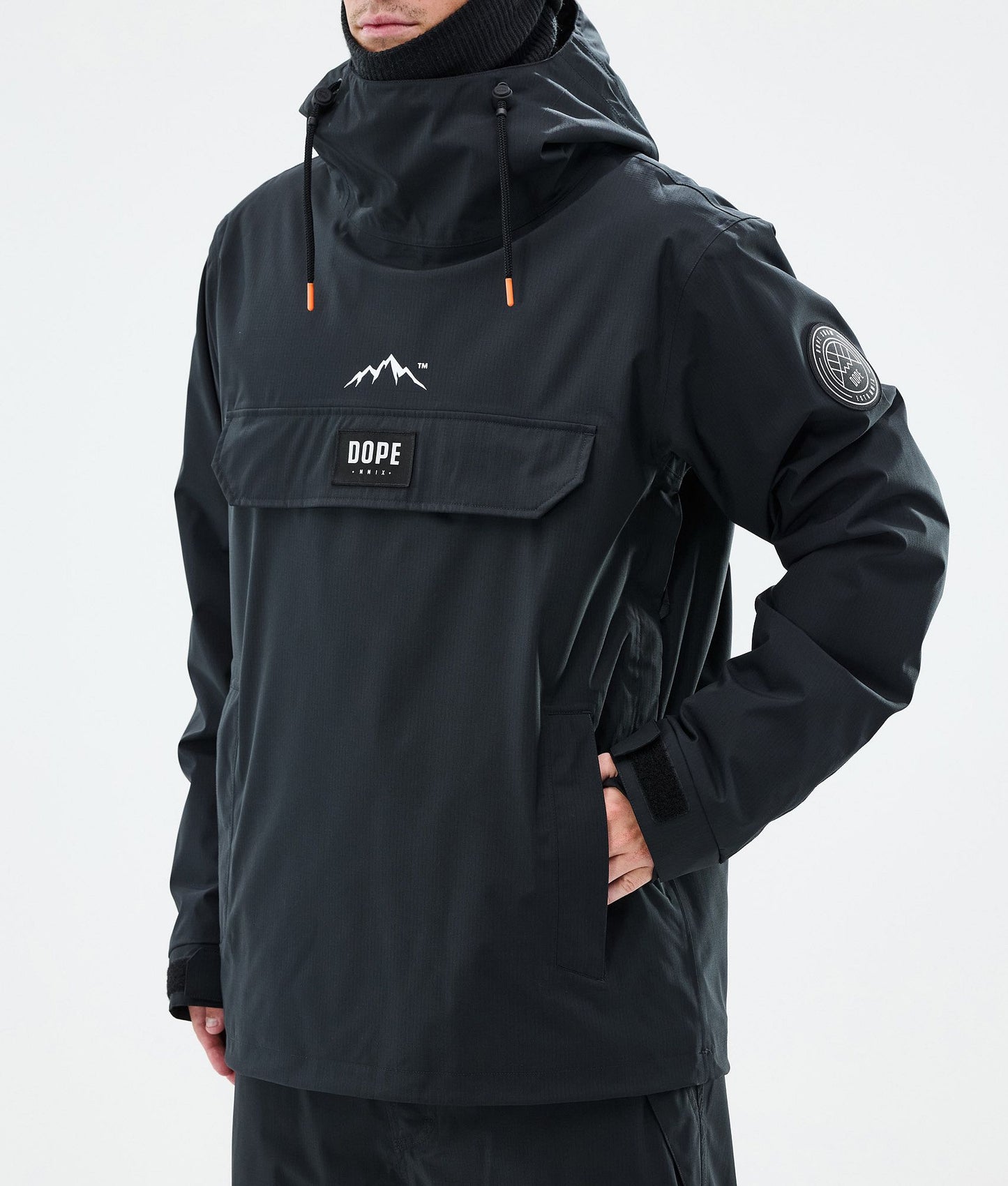 Snowboard Jacket For Men Black