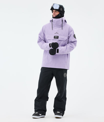 Snowboard Jacket For Men Faded Violet