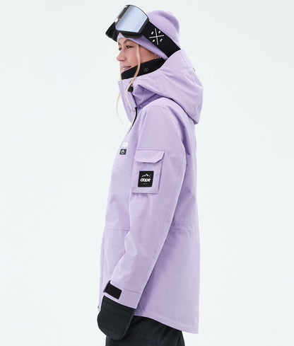 Snowboard Jacket For Women Faded Violet