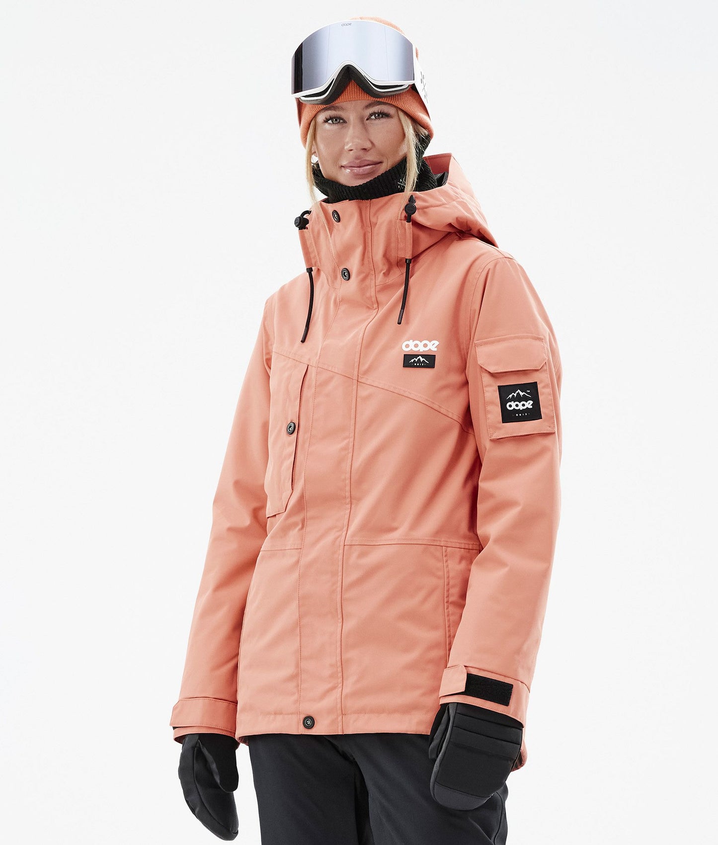 Snowboard Jacket For Women Peach