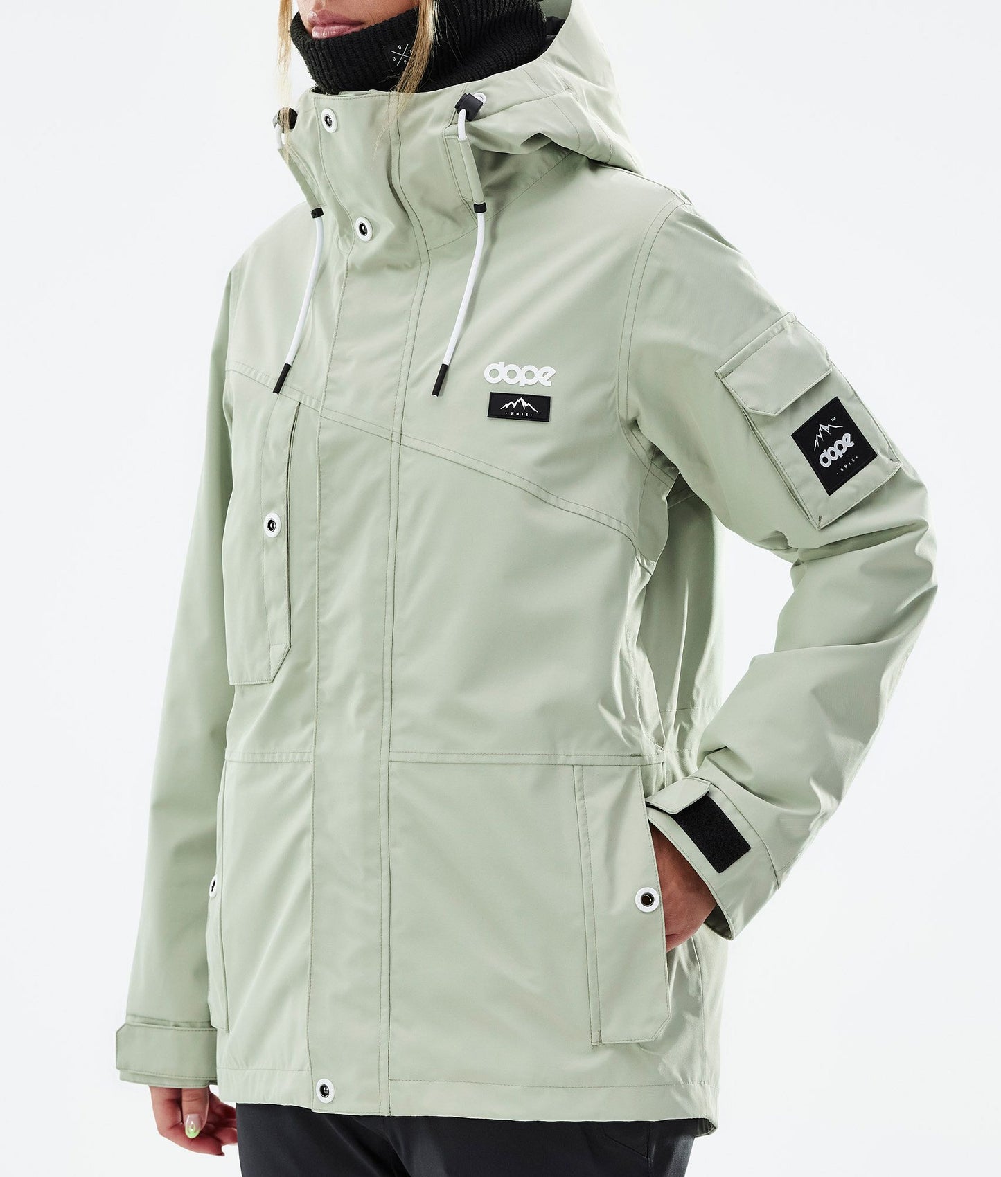 Snowboard Jacket For Women Soft Green