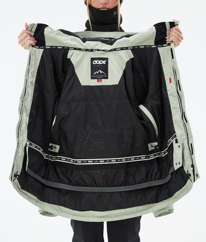 Snowboard Jacket For Women Soft Green