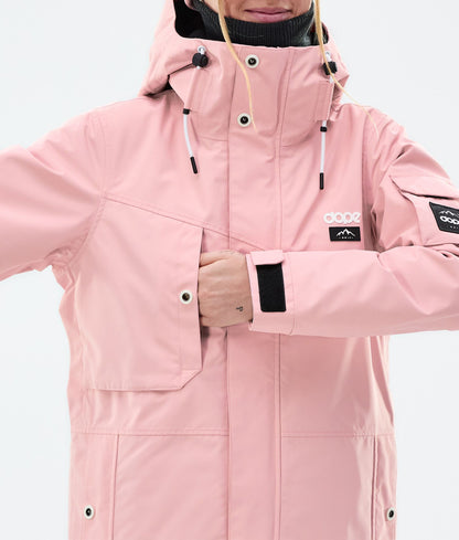 Snowboard Jacket For Women Soft Pink