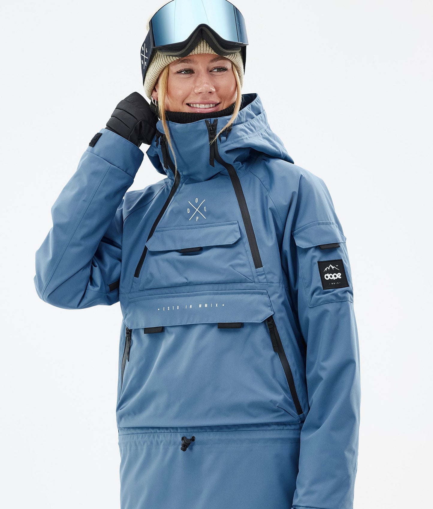 Snowboard Jacket For Women Blue Steel