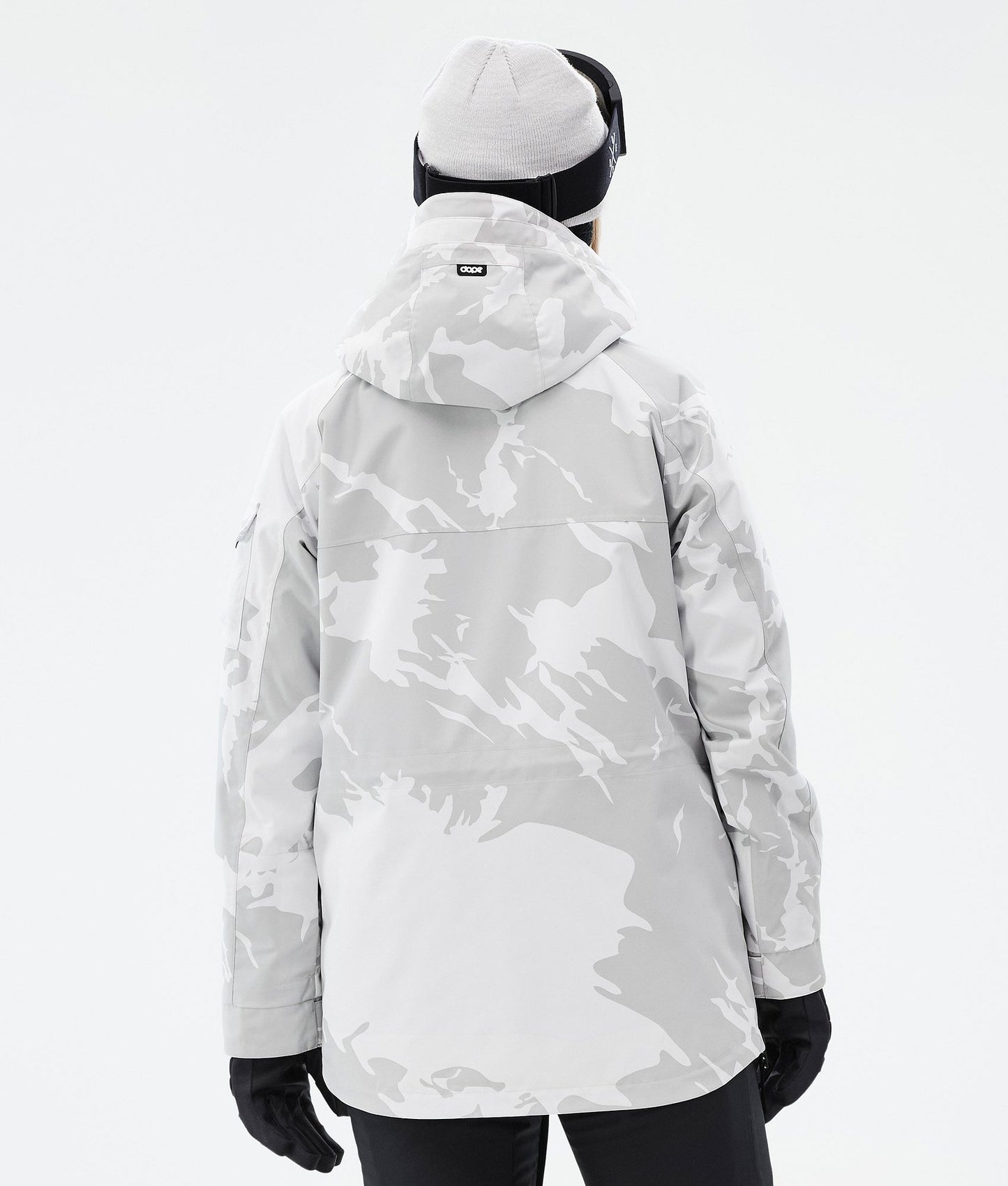 Snowboard Jacket For Women Grey Camo