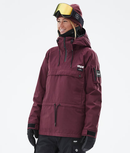 Snowboard Jacket For Women Don Burgundy