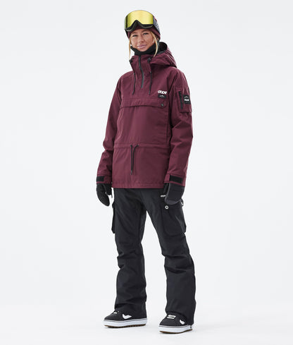 Snowboard Jacket For Women Don Burgundy