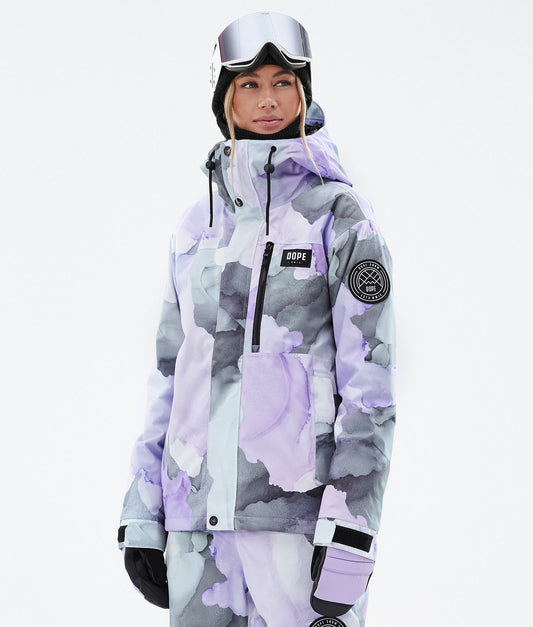 Snowboard Jacket For Women Blot Violet