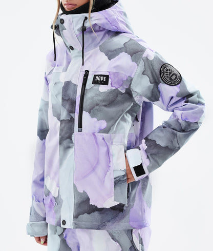 Snowboard Jacket For Women Blot Violet
