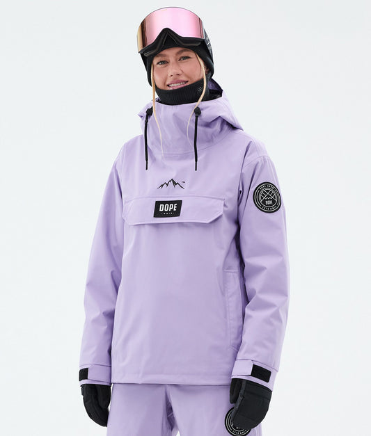 Snowboard Jacket For Women Faded Violet