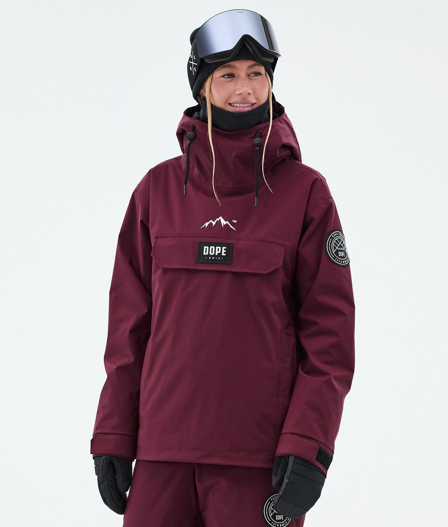 Snowboard Jacket For Women Burgundy