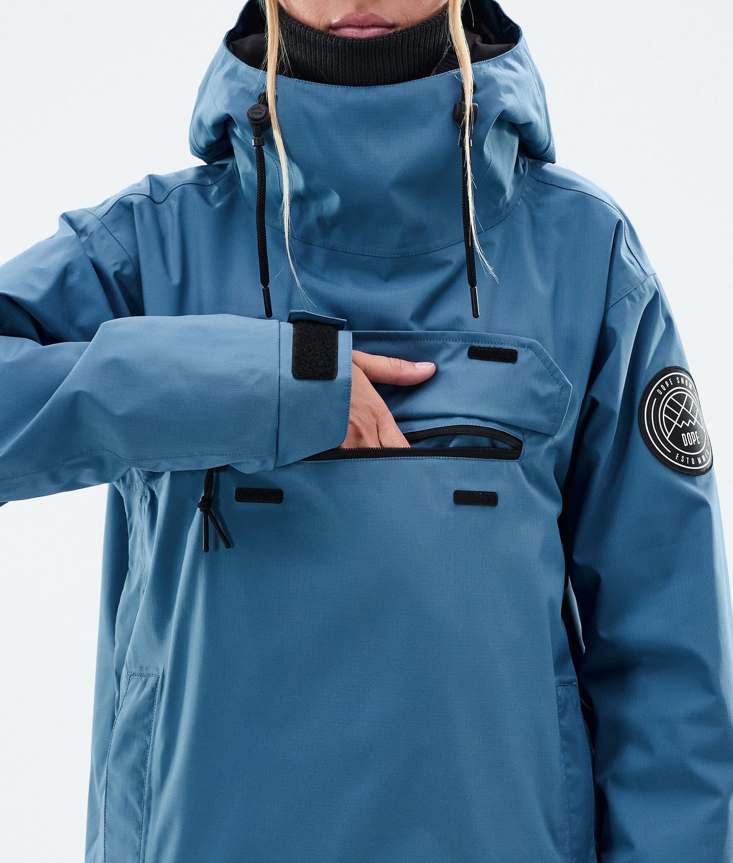 Snowboard Jacket For Women Blue Steel