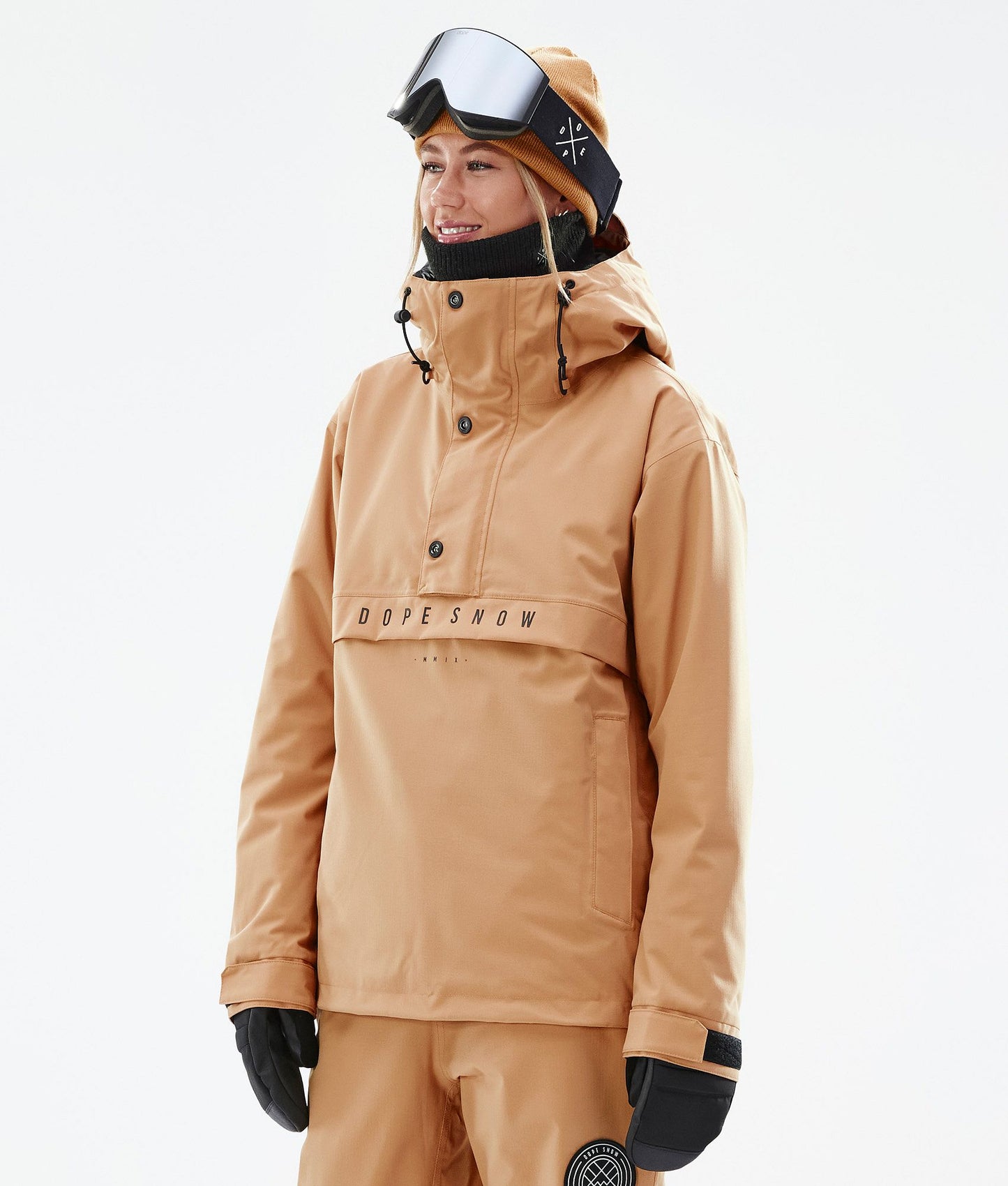 Snowboard Jacket For Women Khaki Yellow