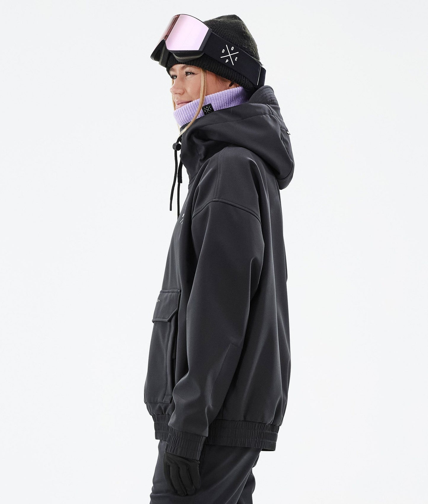Snowboard Jacket For Women Black