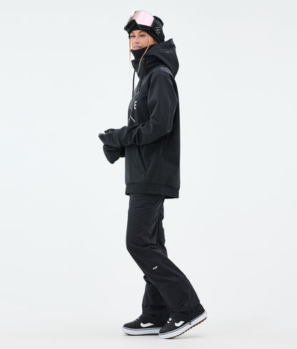 Snowboard Jacket For Women 2X-Up Black
