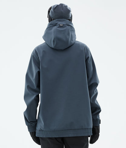 Snowboard Jacket For Women 2X-Up Metal Blue