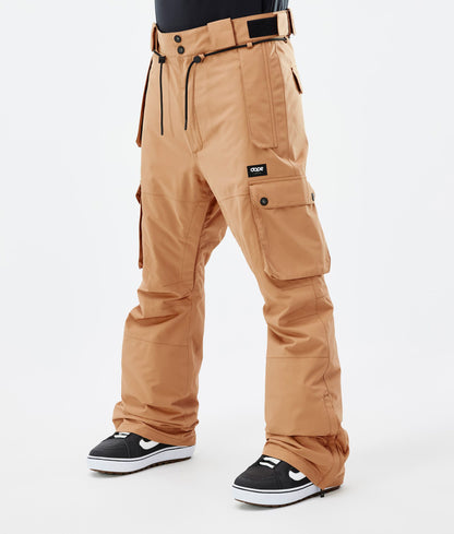 Snowboard Pants For Men Khaki Yellow