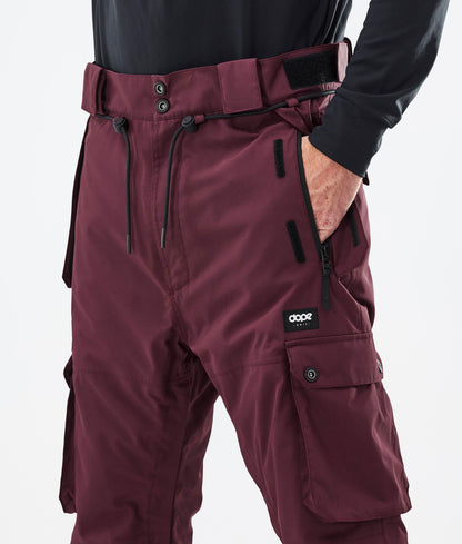 Snowboard Pants For Men Don Burgundy
