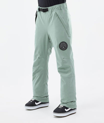 Snowboard Pants For Women Faded Green