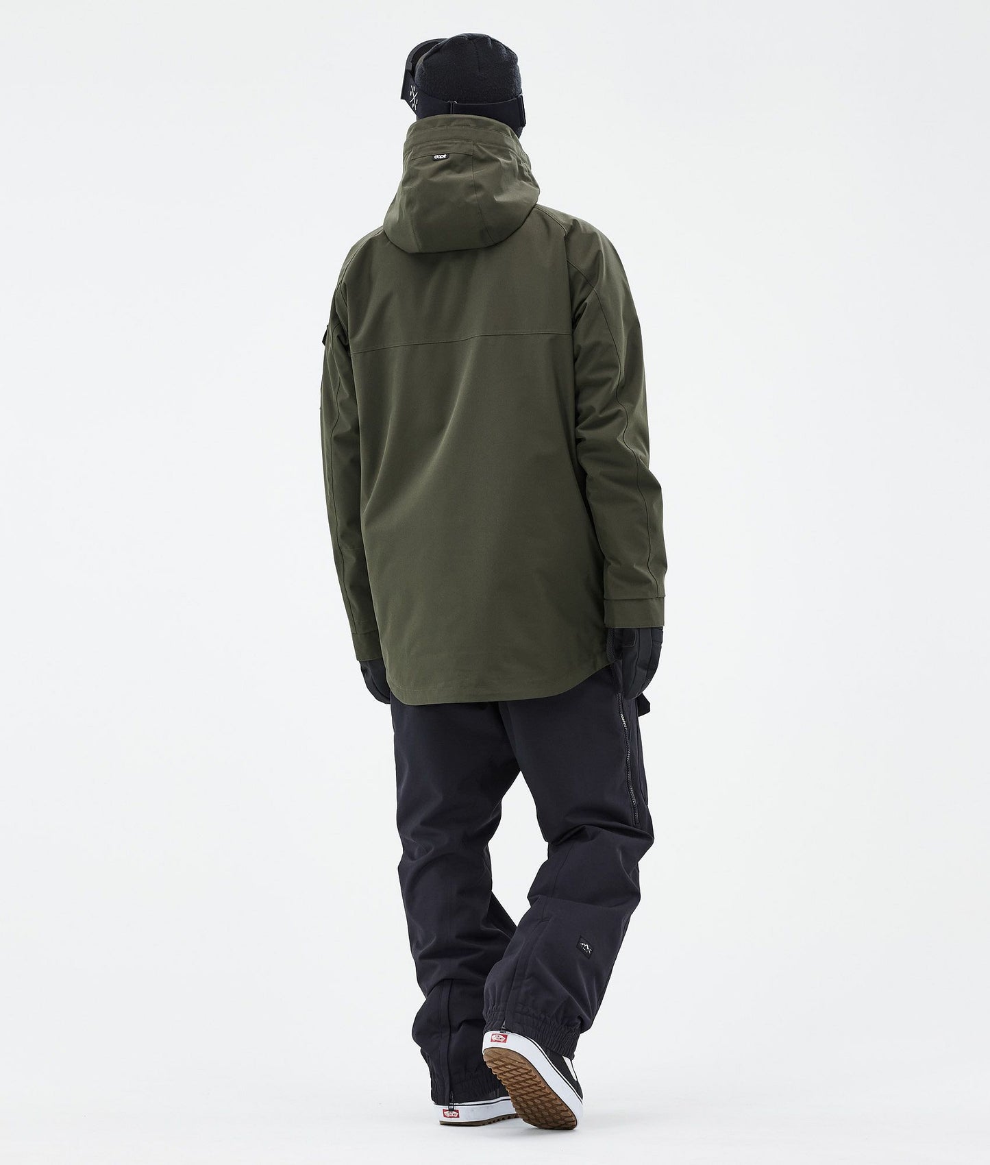 Snowboard Jacket For Men Olive Green