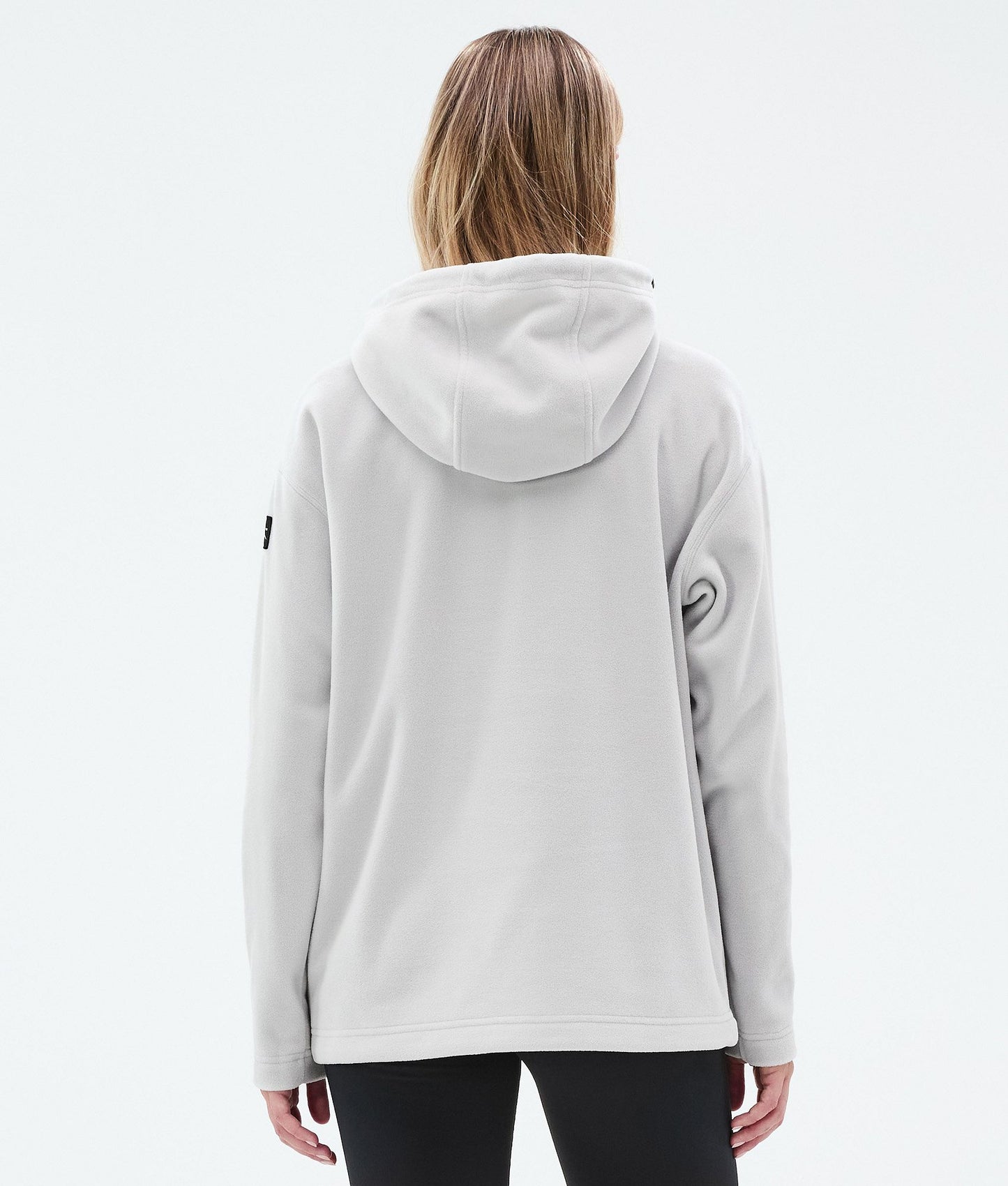 Fleece Hoodie For Women Light Grey