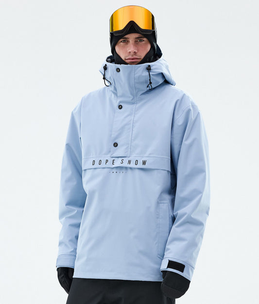 Snowboard Jacket For Men Light Blue