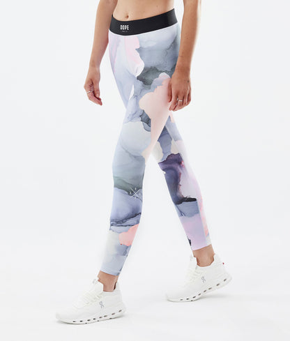 Leggings Women Blot Peach