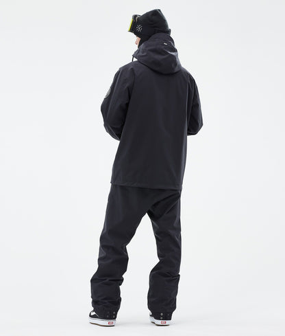 Snowboard Jacket For Men Black