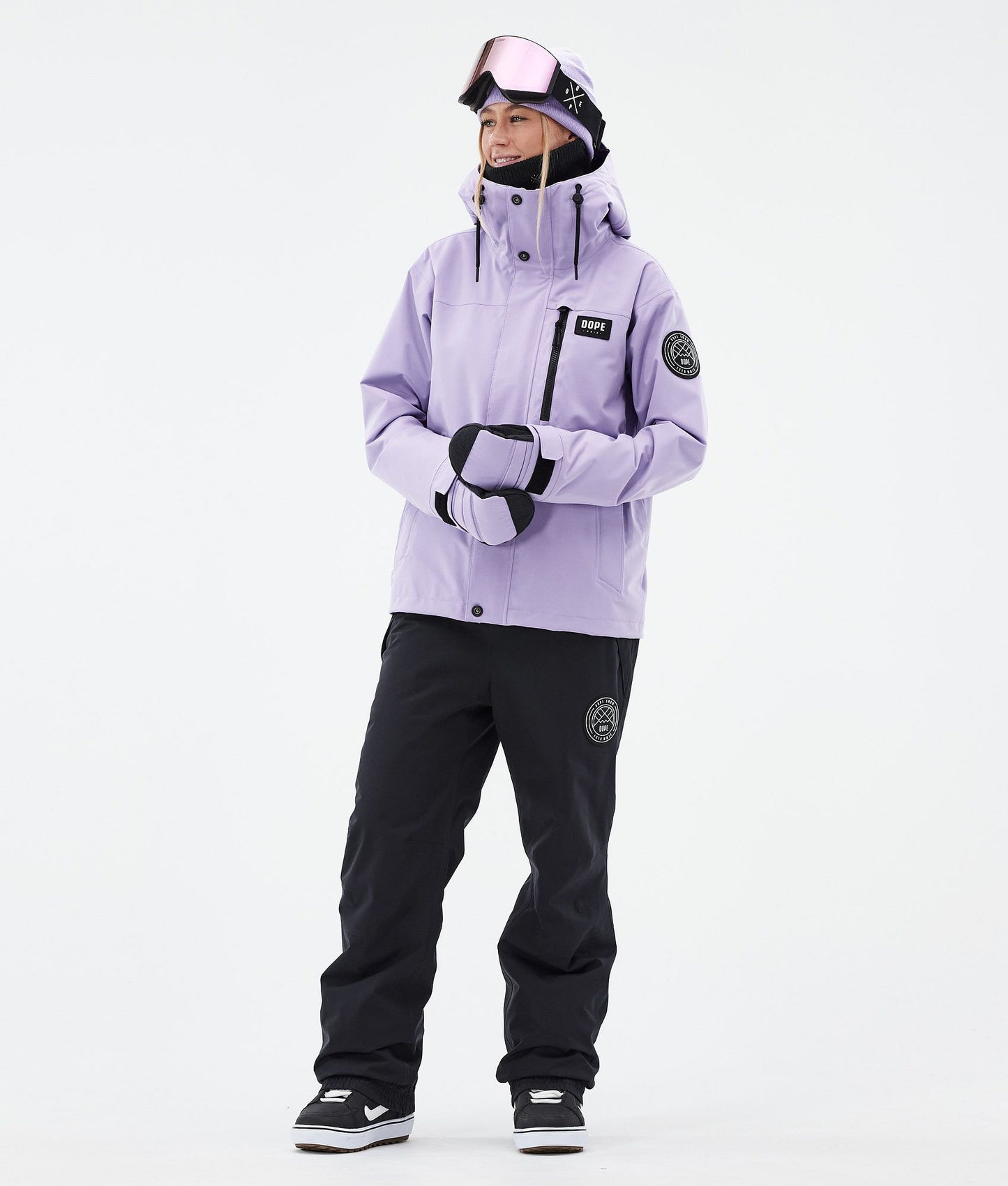 Snowboard Jacket For Women Faded Violet