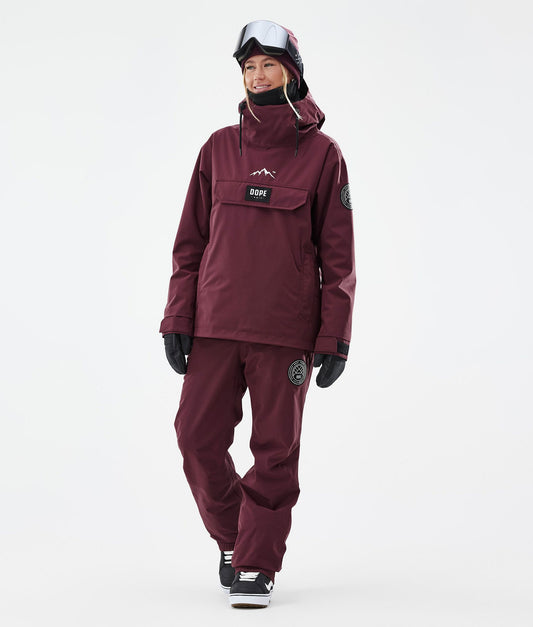 Snowboard Pants For Women Burgundy