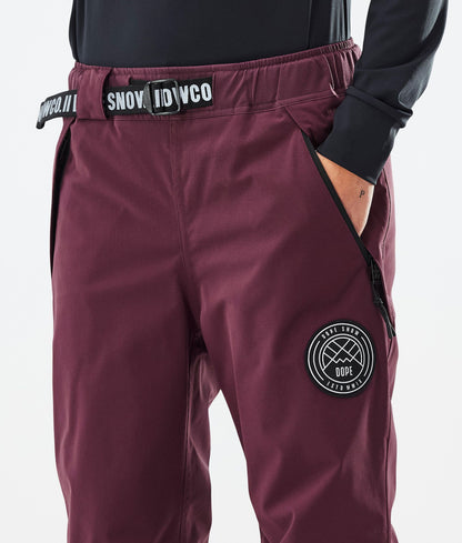 Snowboard Pants For Women Burgundy