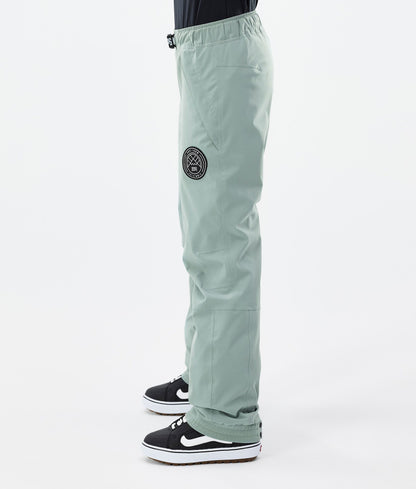 Snowboard Pants For Women Faded Green