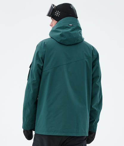 Snowboard Jacket For Men Bottle Green