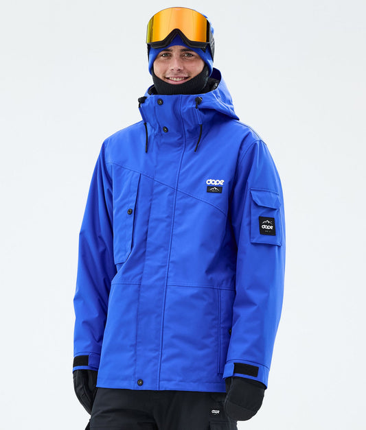Snowboard Jacket For Men Cobalt Blue