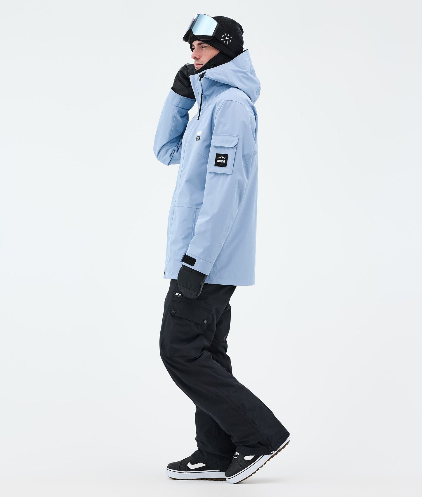 Snowboard Jacket For Men Light Blue
