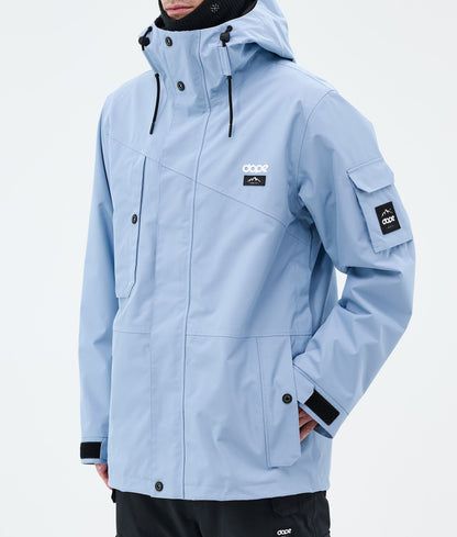 Snowboard Jacket For Men Light Blue