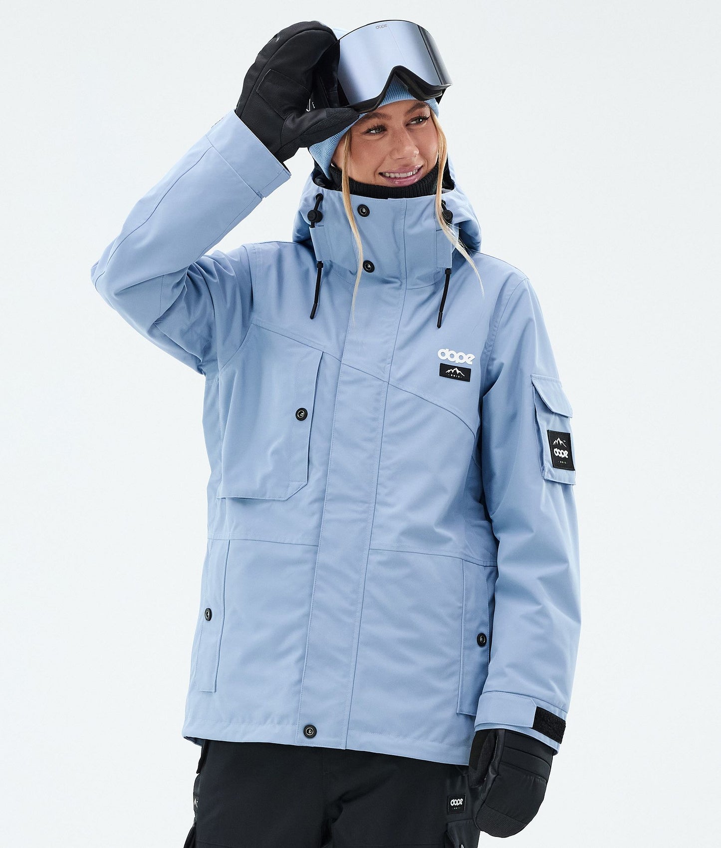 Snowboard Jacket For Women Light Blue