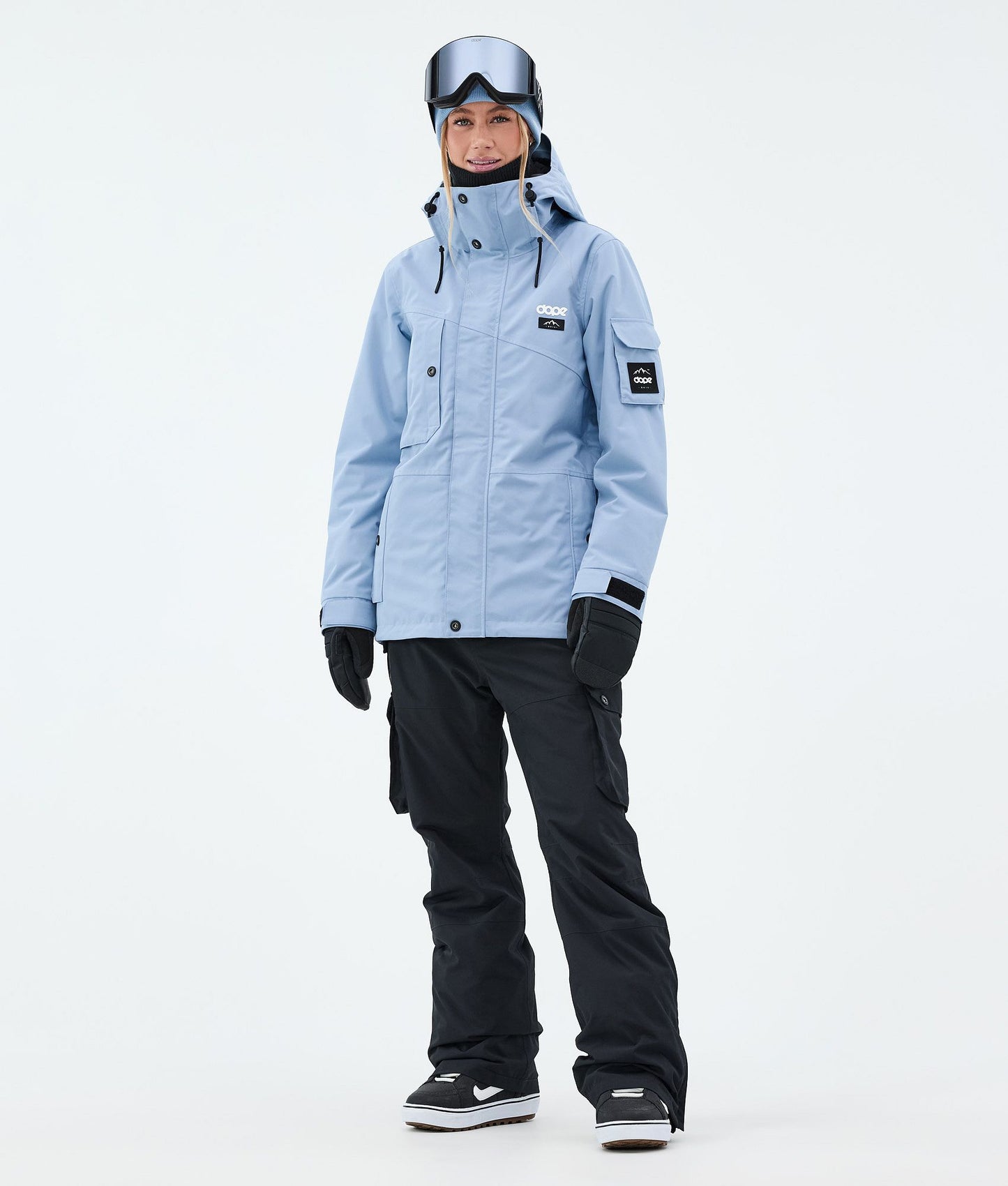 Snowboard Jacket For Women Light Blue