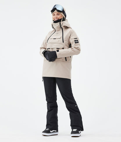 Snowboard Jacket For Women Sand
